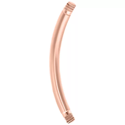 Rosegold Curved Stem