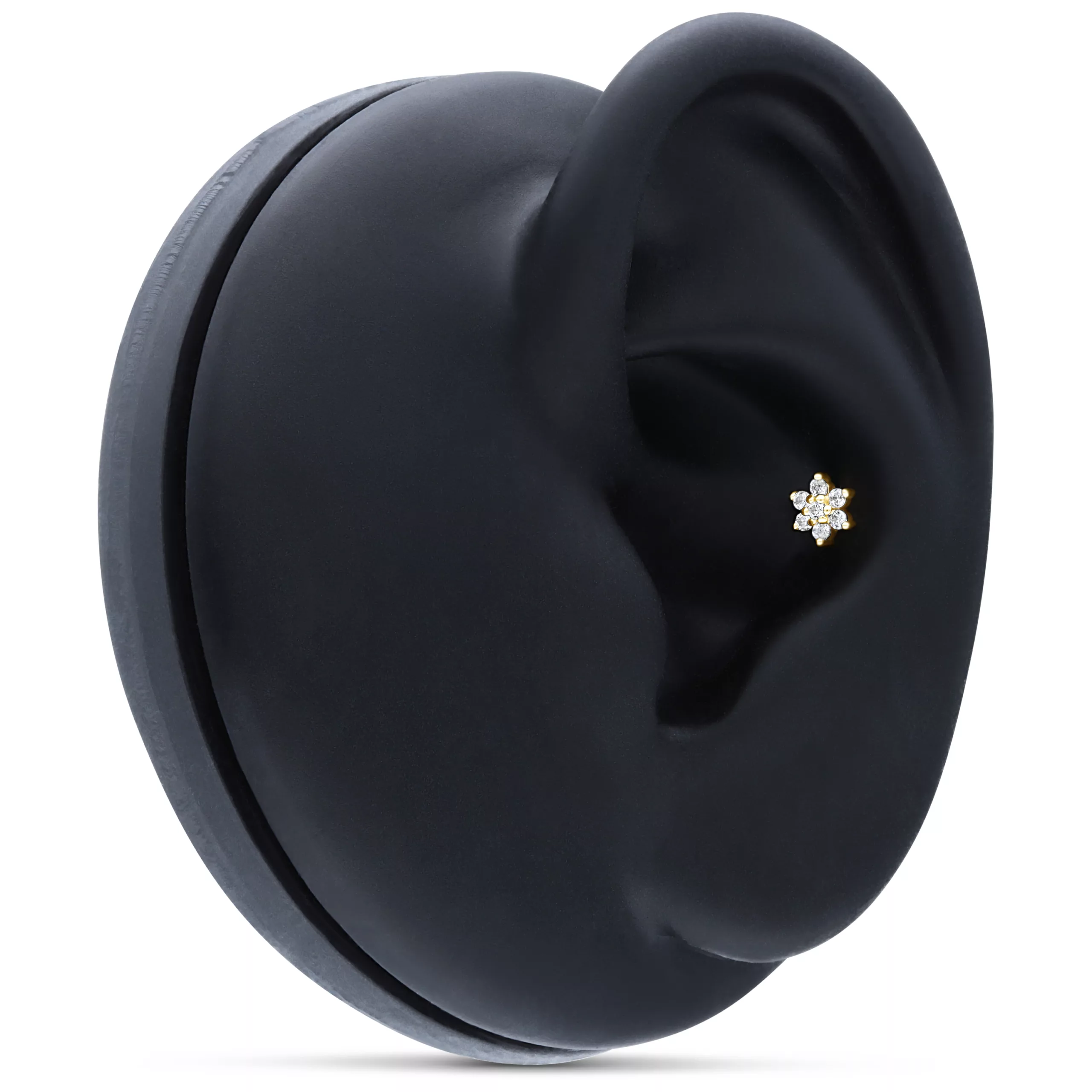 Internally Flower Attachment 14k Internally Flower Attachment 14k