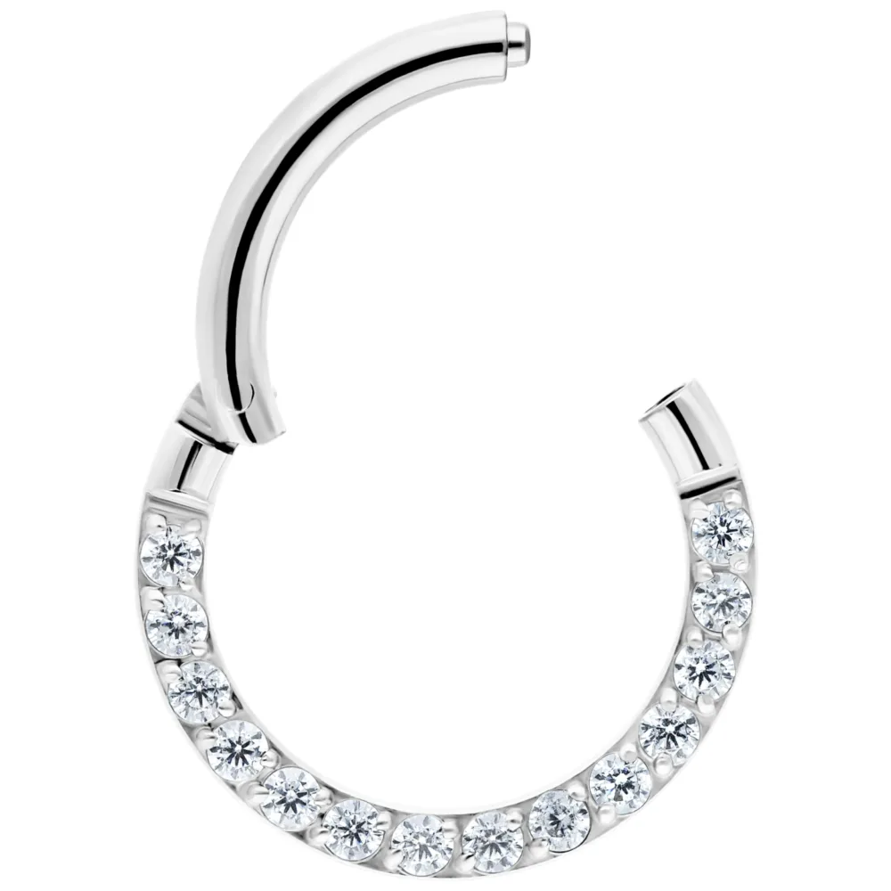 Pave Set Crystal Clicker