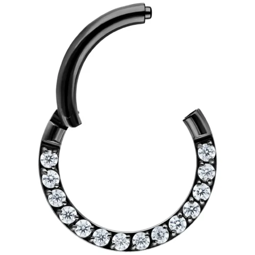 Pave Set Crystal Clicker