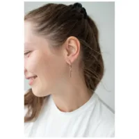 Little Cross Hoops Little Cross Hoops