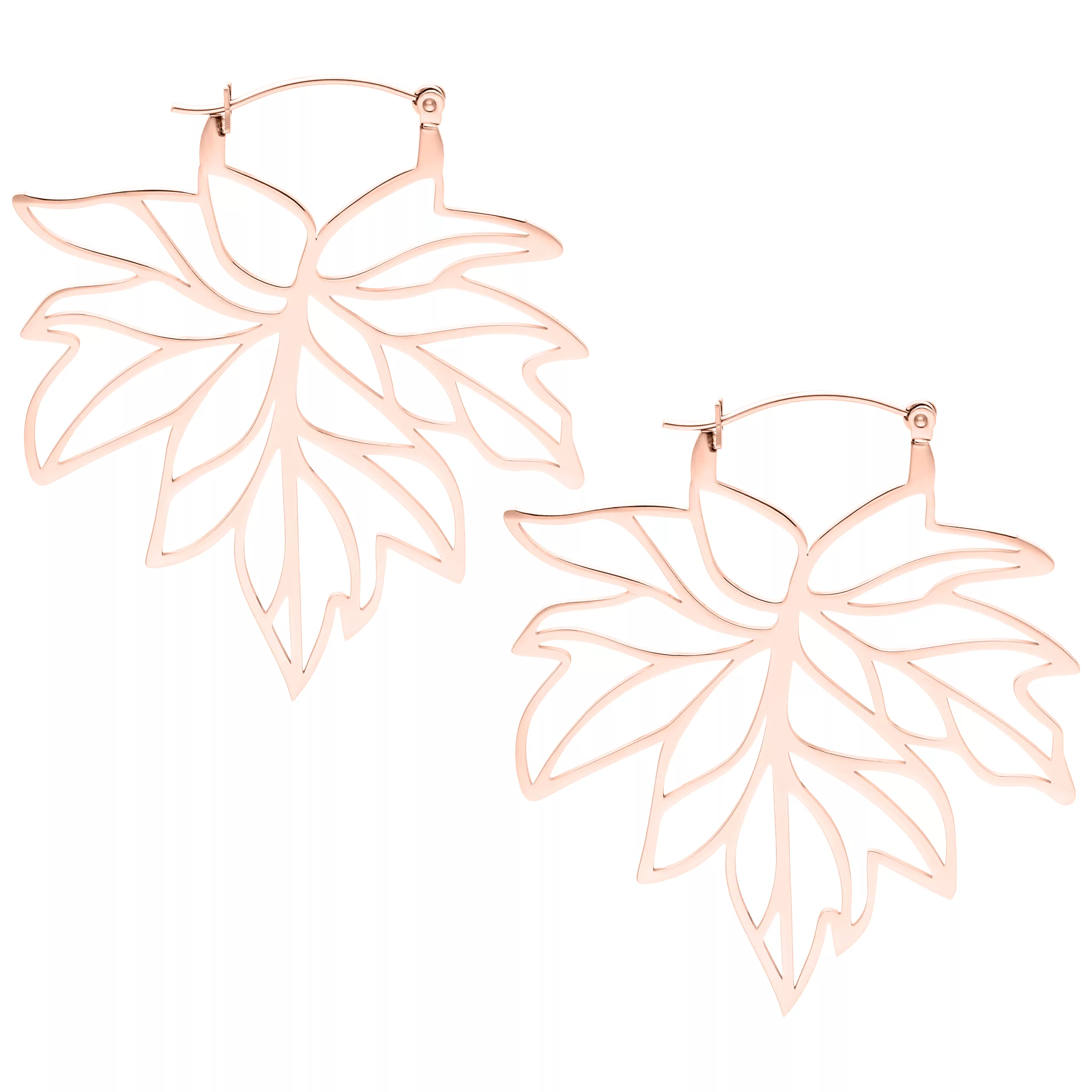 Autumn Leaf Hoops Autumn Leaf Hoops