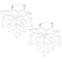 Autumn Leaf Hoops