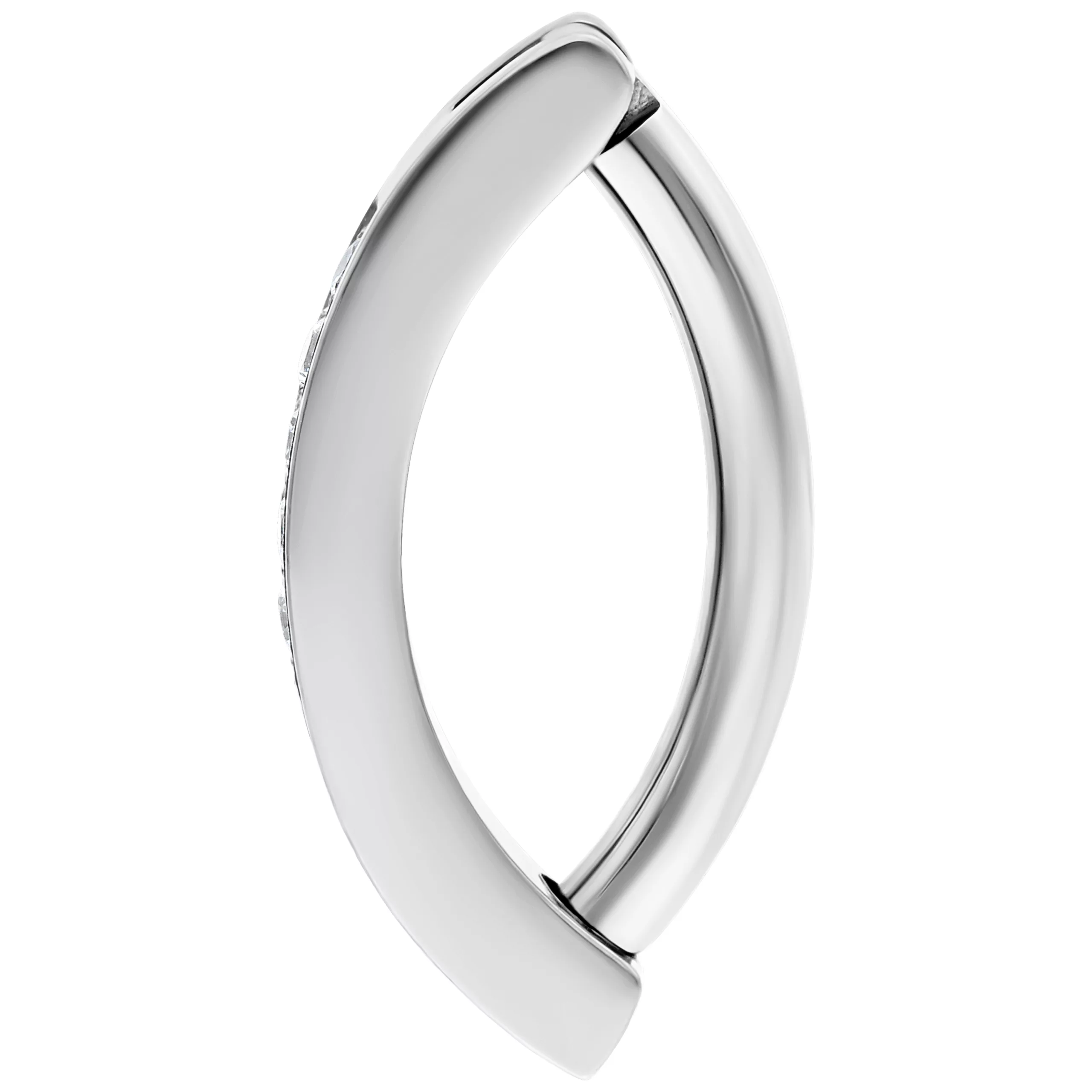 Crystal Belly Arch Clicker Crystal Belly Arch Clicker