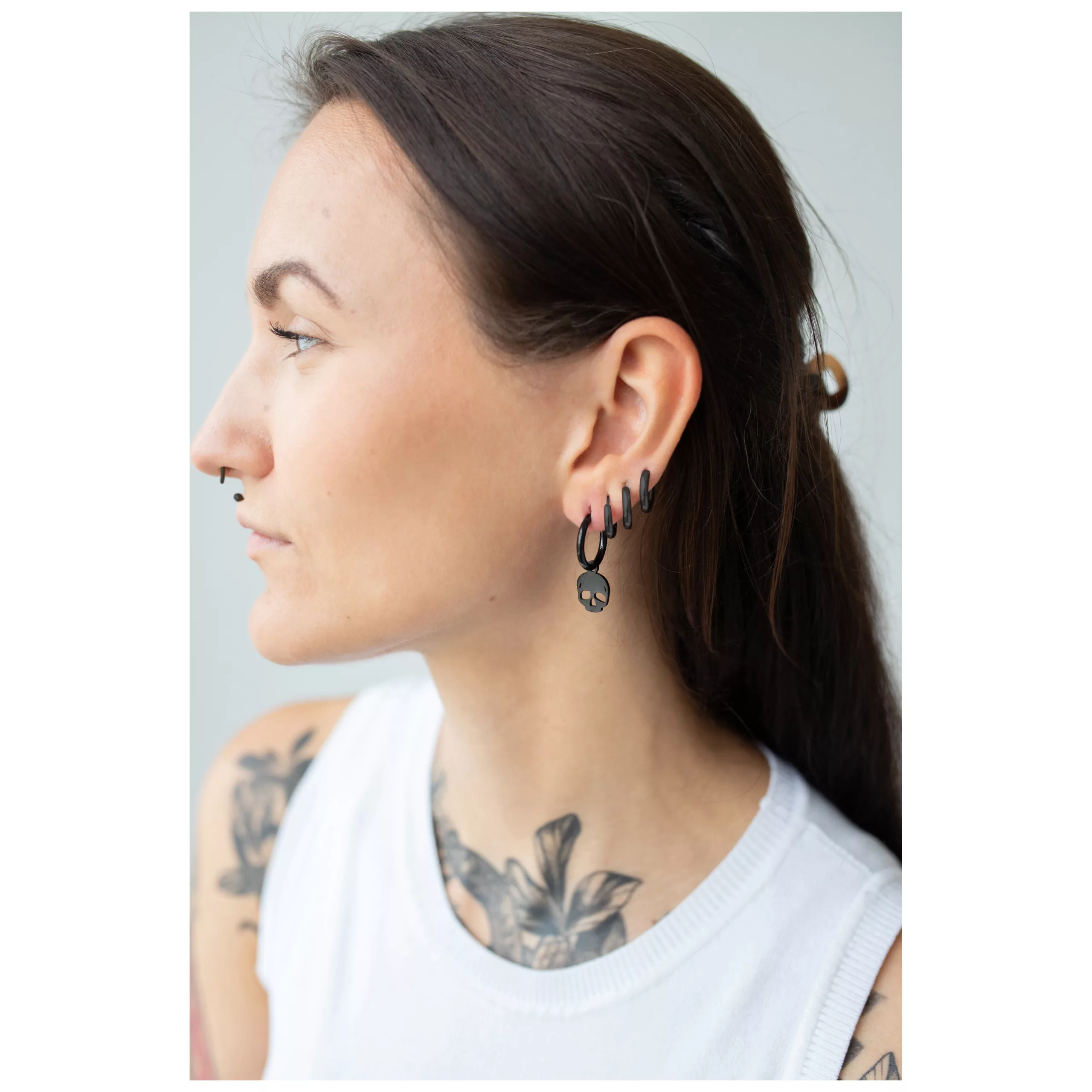 Little Skull Hoops Little Skull Hoops