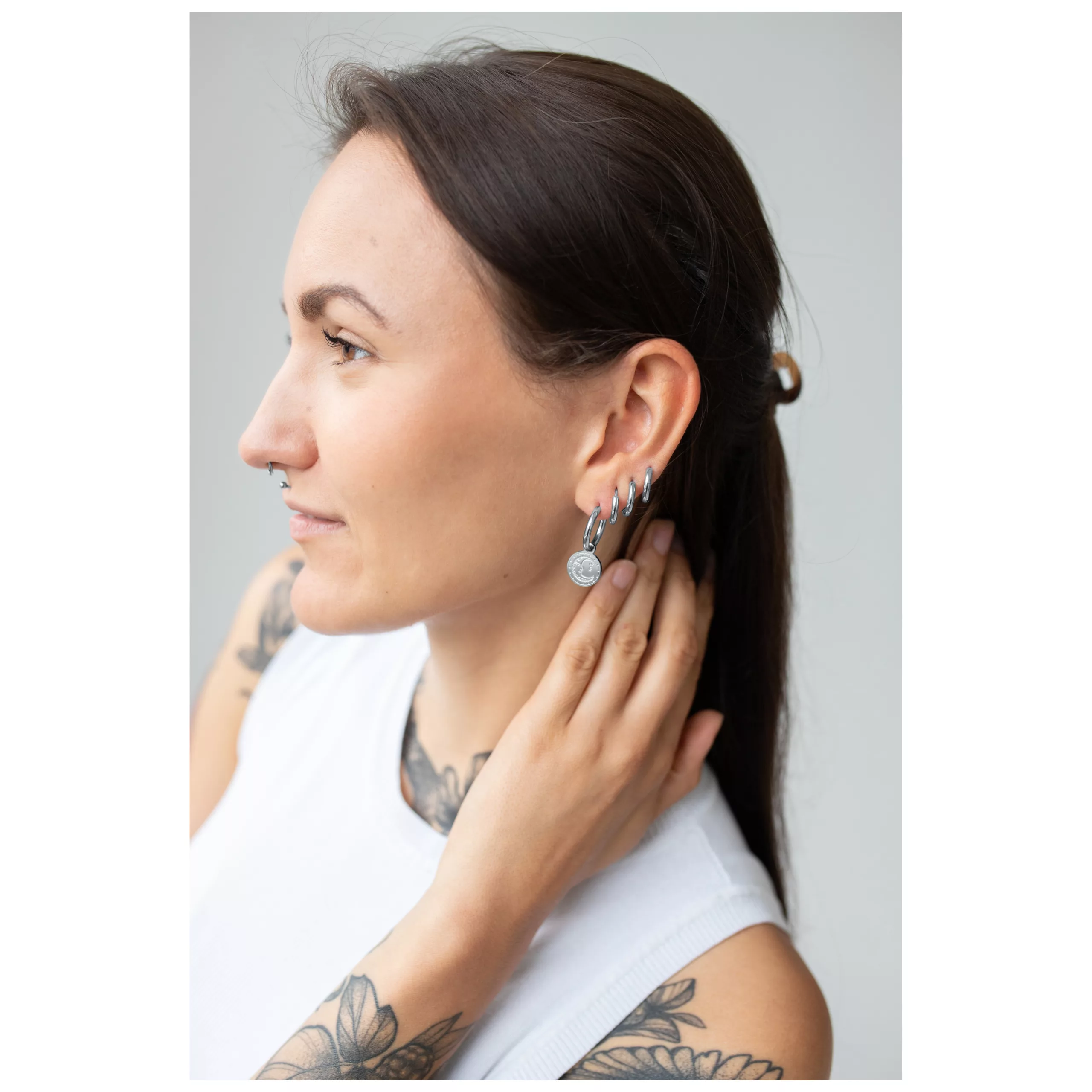 Little Sun Moon Hoops Little Sun Moon Hoops