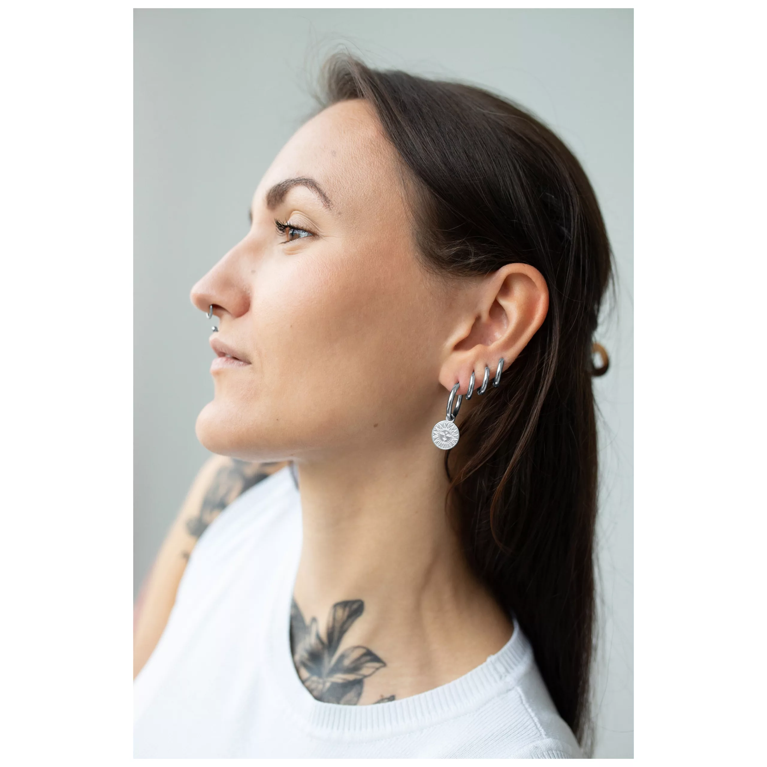 Little Sun Moon Hoops Little Sun Moon Hoops