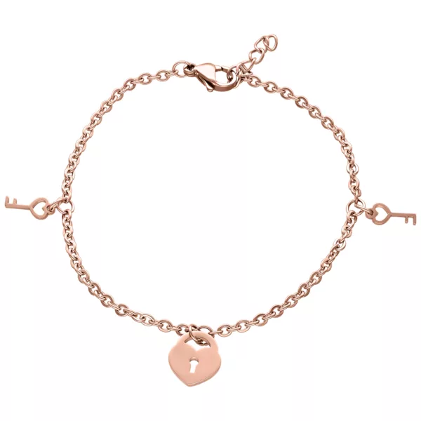 Little Key Lock Bracelet