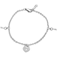 Little Key Lock Bracelet