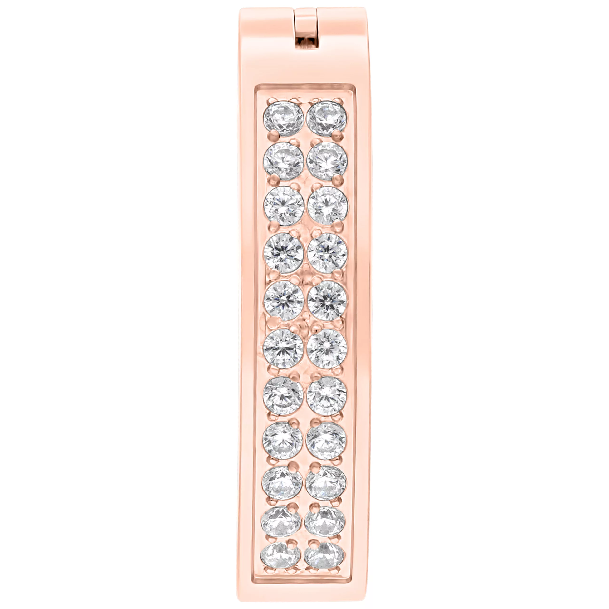 Double Crystal Belly Arch Clicker