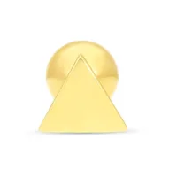 18k Earbarbell Triangle