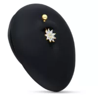 18k Crystal Flower Bananabell