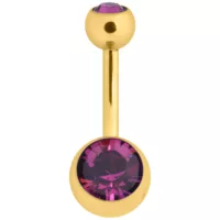 Multicut Double Jewelled Navel Bananabell