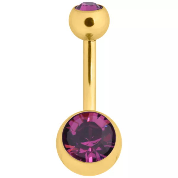 Multicut Double Jewelled Navel Bananabell