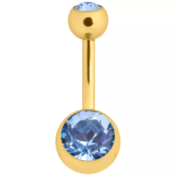 Multicut Double Jewelled Navel Bananabell