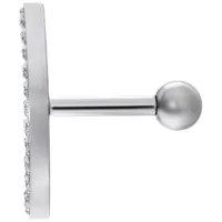 Crystal Bow Earbarbell