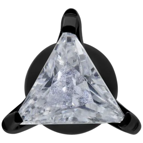 Crystal Triangle Earbarbell