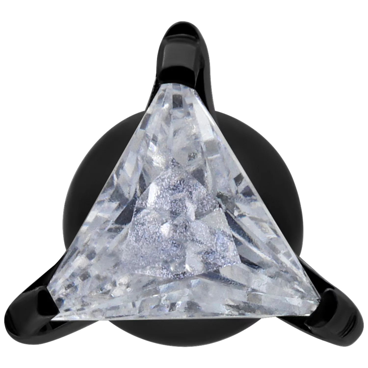 Crystal Triangle Earbarbell Crystal Triangle Earbarbell