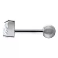 Crystal Triangle Earbarbell