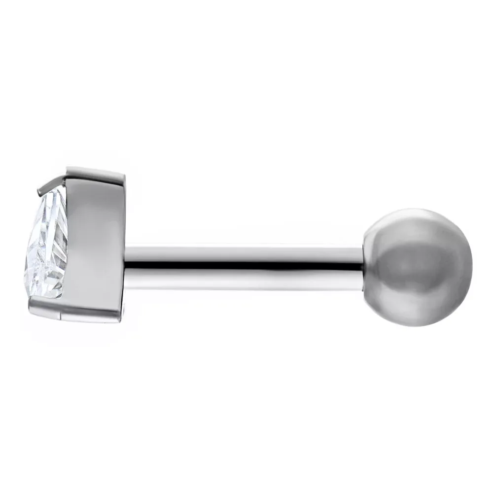 Crystal Triangle Earbarbell