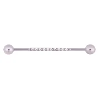 Crystal Industrial Barbell