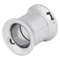 Steel Basicline® Thin-Edge Internally Threaded Flesh Tunnel Steel Basicline® Thin-Edge Internally Threaded Flesh Tunnel