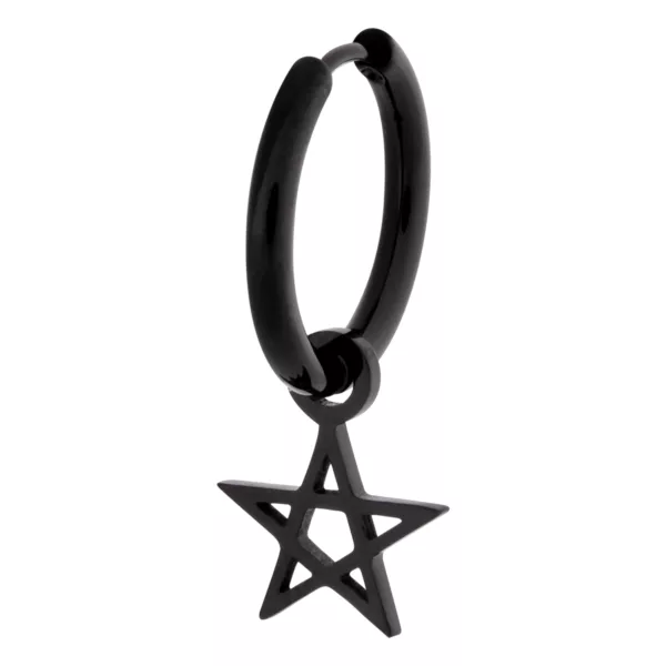 Little Pentagram Hoops