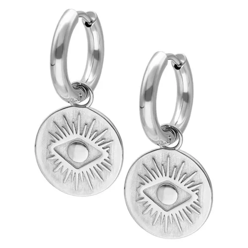 Little Luminous Eye Hoops