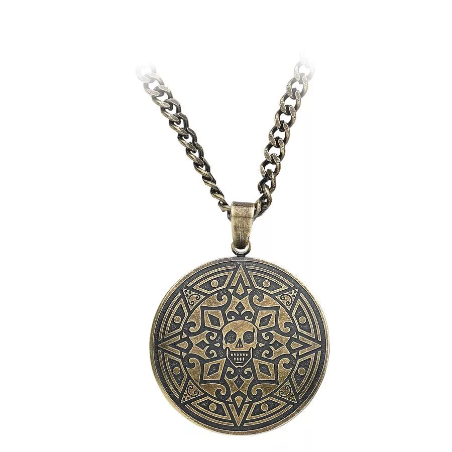 Skull Coin Necklace