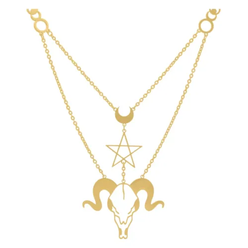 Dark Aries Necklace