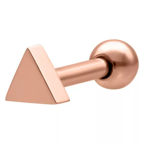 Rose Golden Triangle Barbell