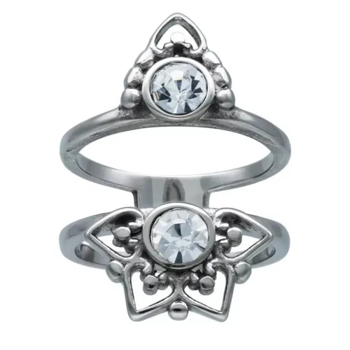 Silver Sun Tides Ring