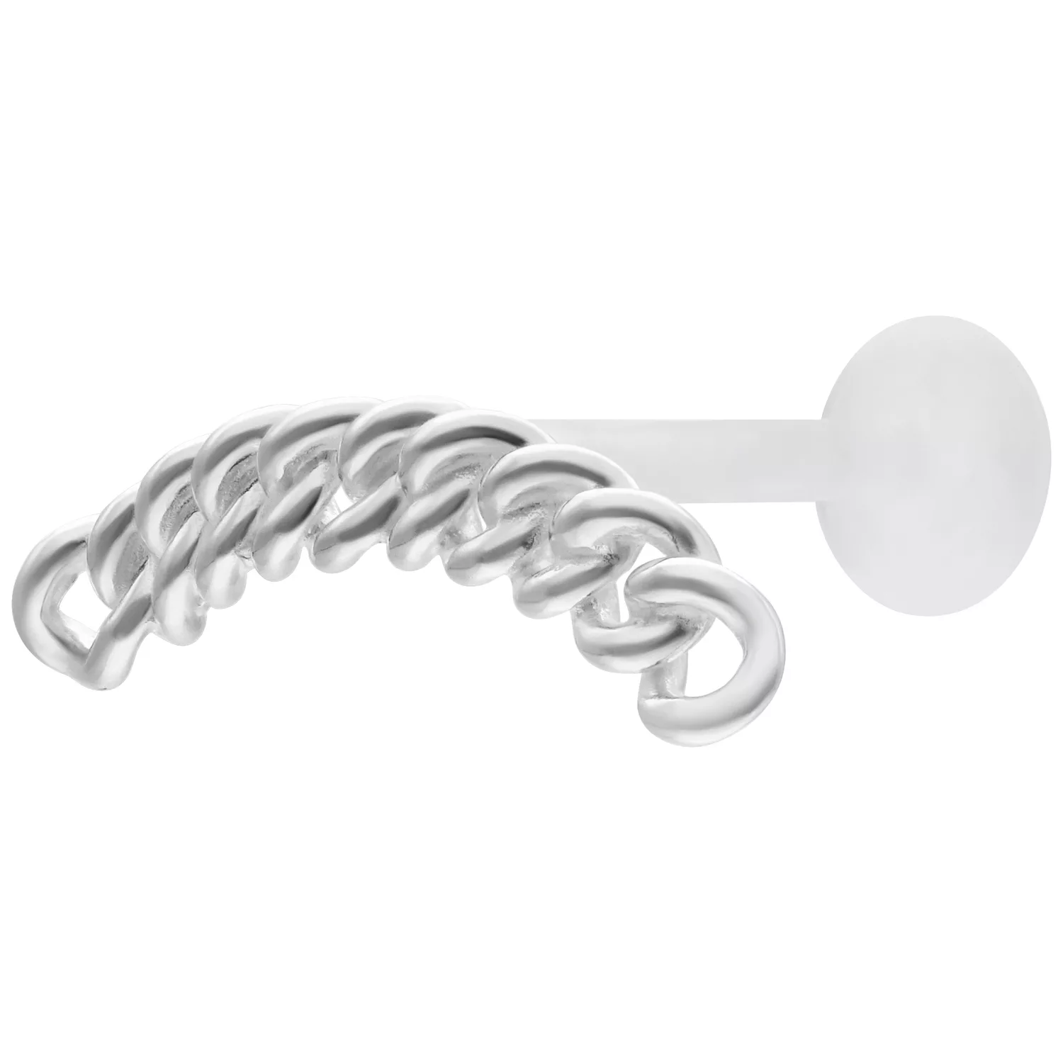 Chunky Chain Push Fit Labret Chunky Chain Push Fit Labret