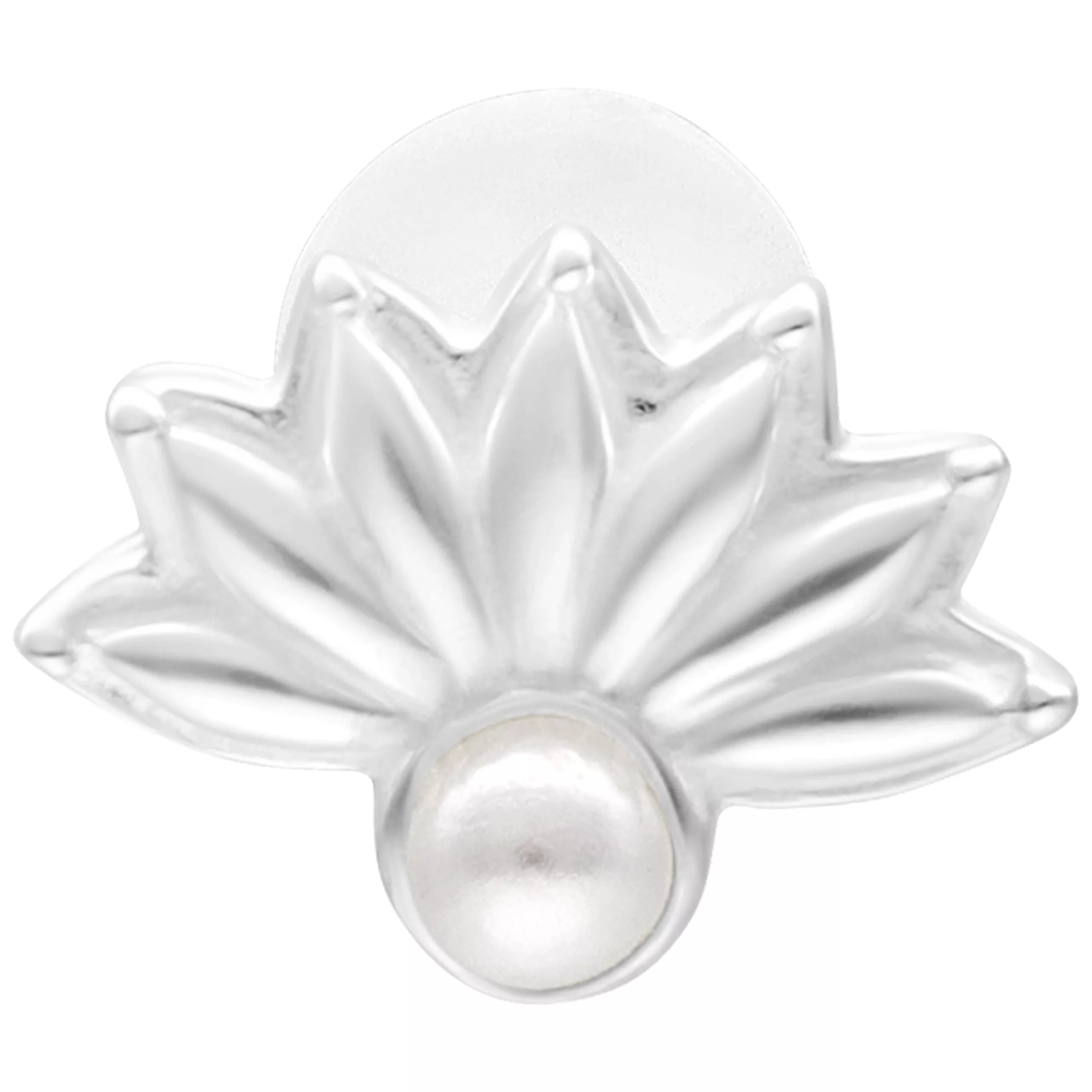 Crystal Peacock Push Fit Labret