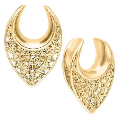 Ear Saddles Golden Oriental