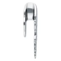 Ear Saddles Baroque Silver