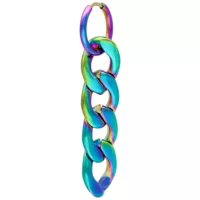 Little Anodised Chunky Hoops