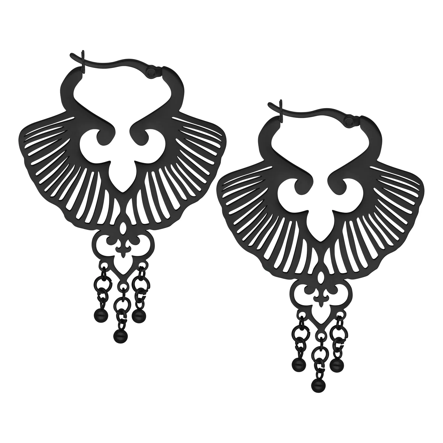 Ginkgo Leaf Hoops Ginkgo Leaf Hoops