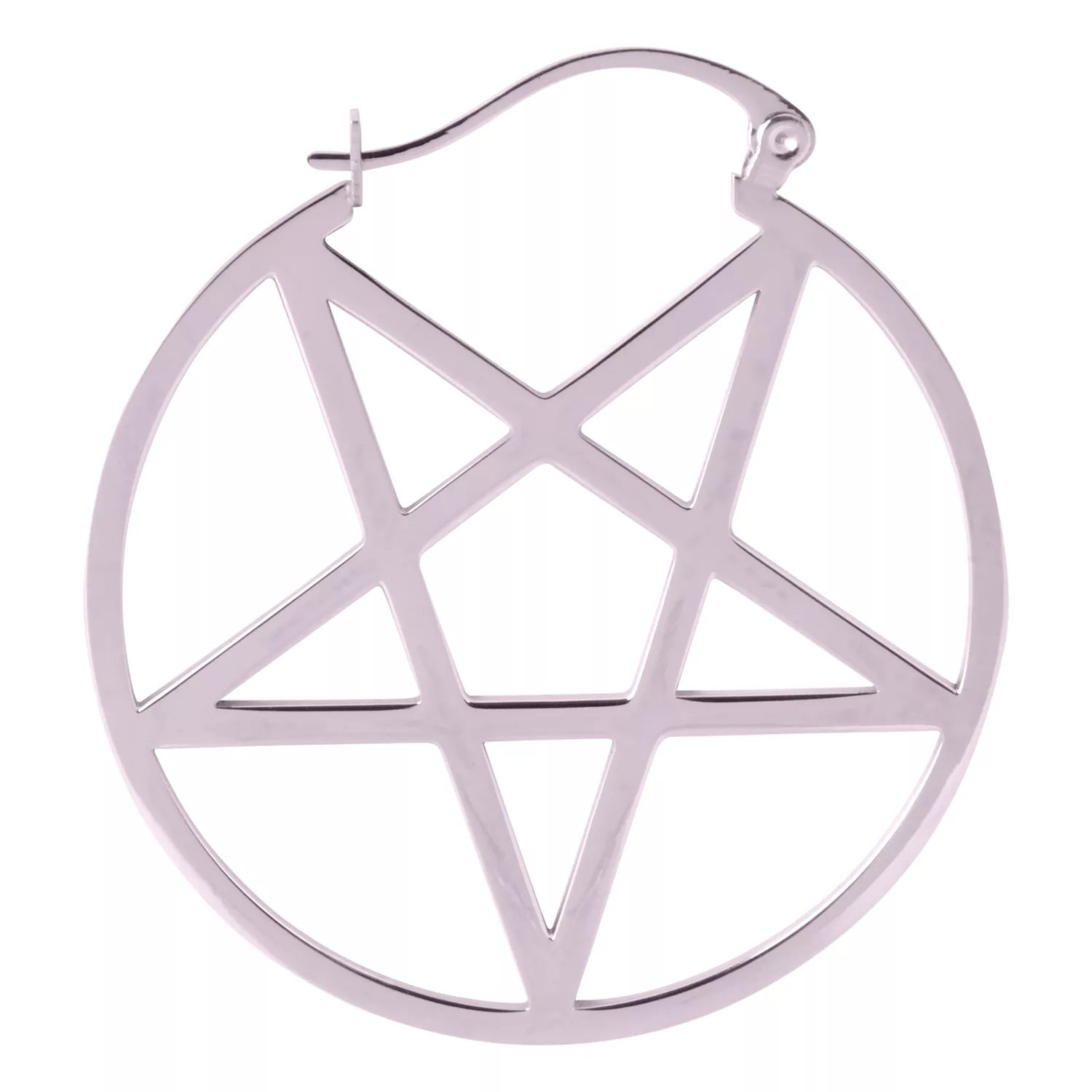 Small Pentagram Hoops