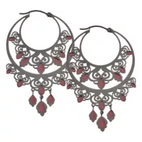 Barock Chandelier Hoops