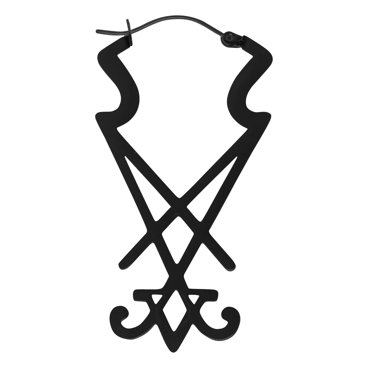 Sigil of Lucifer Hoops Sigil of Lucifer Hoops