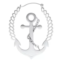 Chain Anchor Hoops