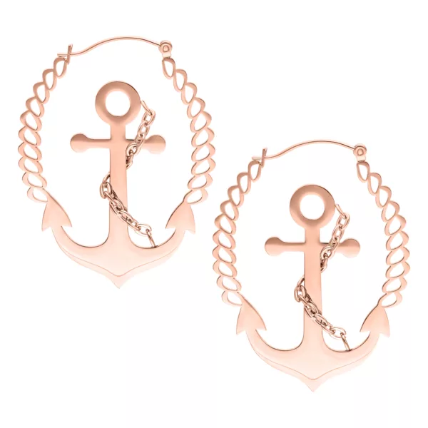 Chain Anchor Hoops