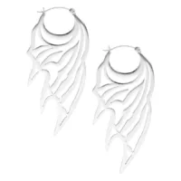 Devil Wing Hoops