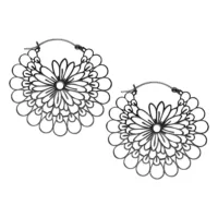 Daisy Hoops