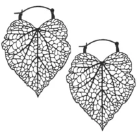 Lovely Leaf Hoops Lovely Leaf Hoops