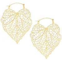 Lovely Leaf Hoops Lovely Leaf Hoops
