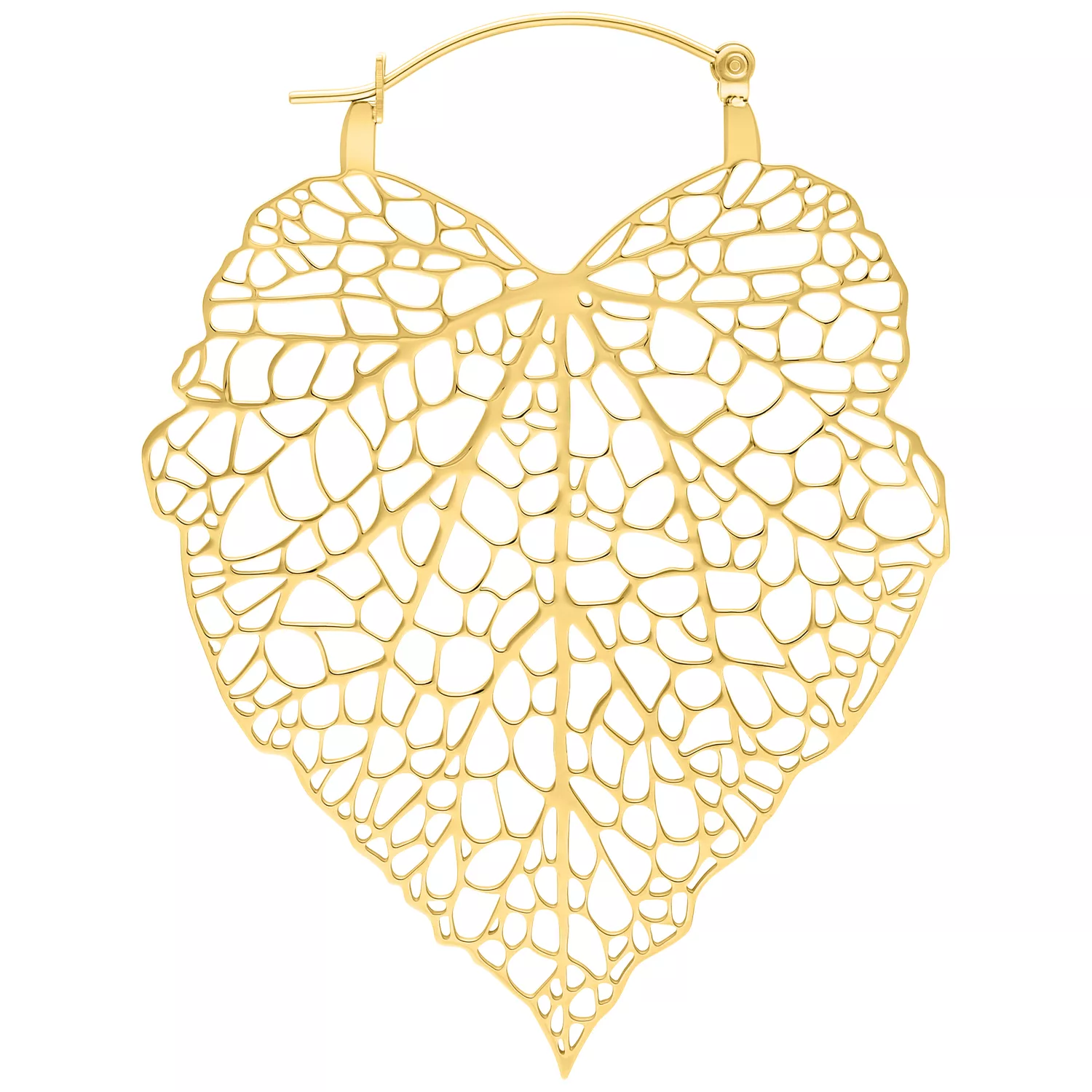 Lovely Leaf Hoops Lovely Leaf Hoops