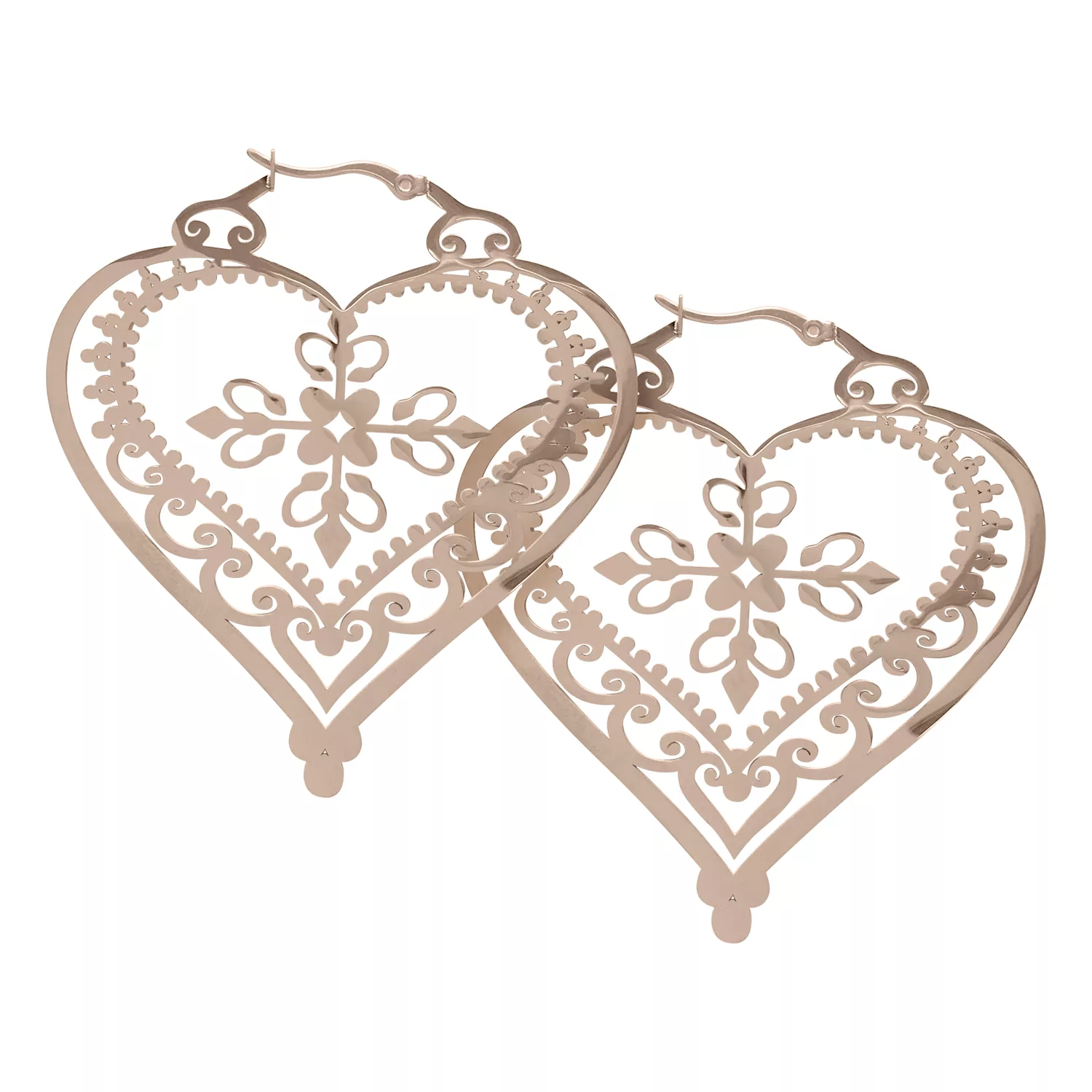 Heart of Royal Blood Hoops