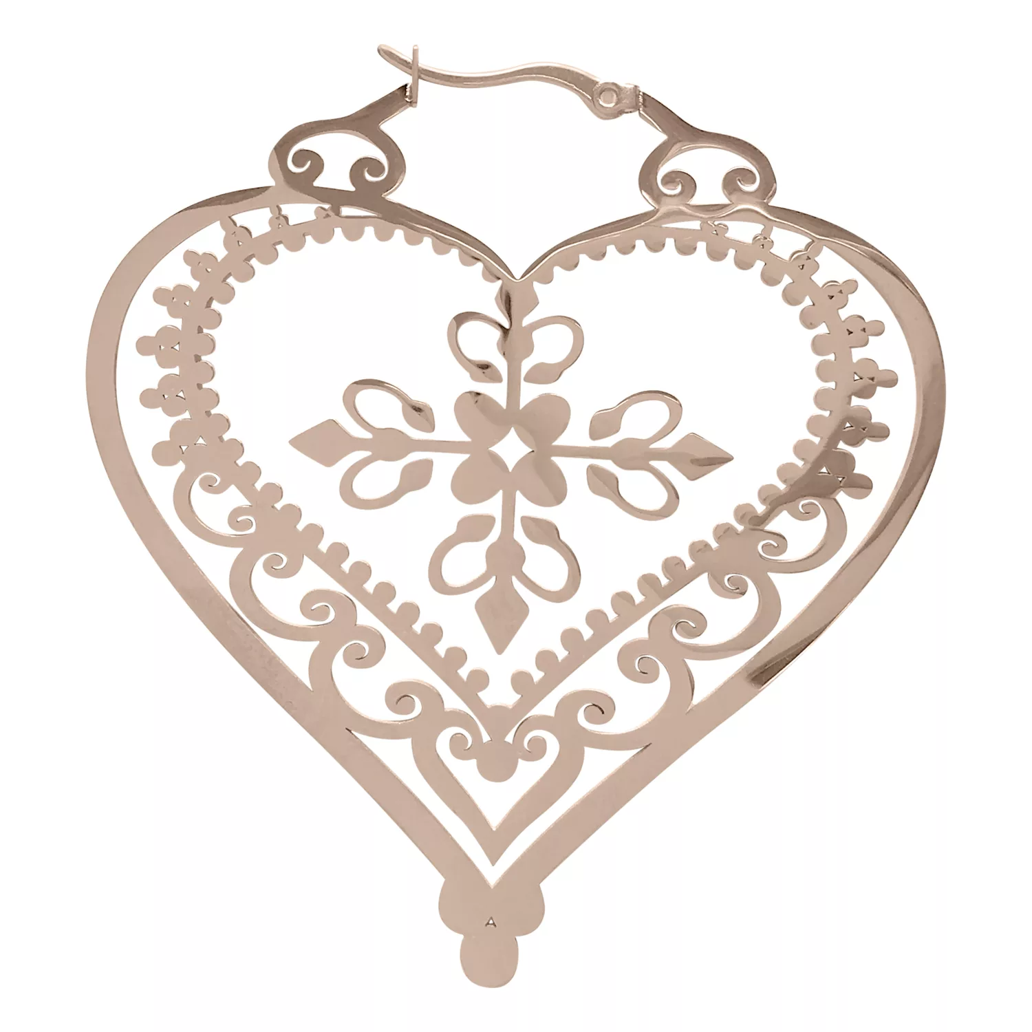 Heart of Royal Blood Hoops